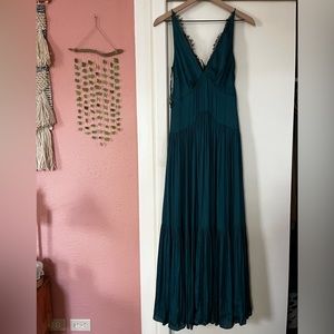Free People Eva tiered gown Sz S/P